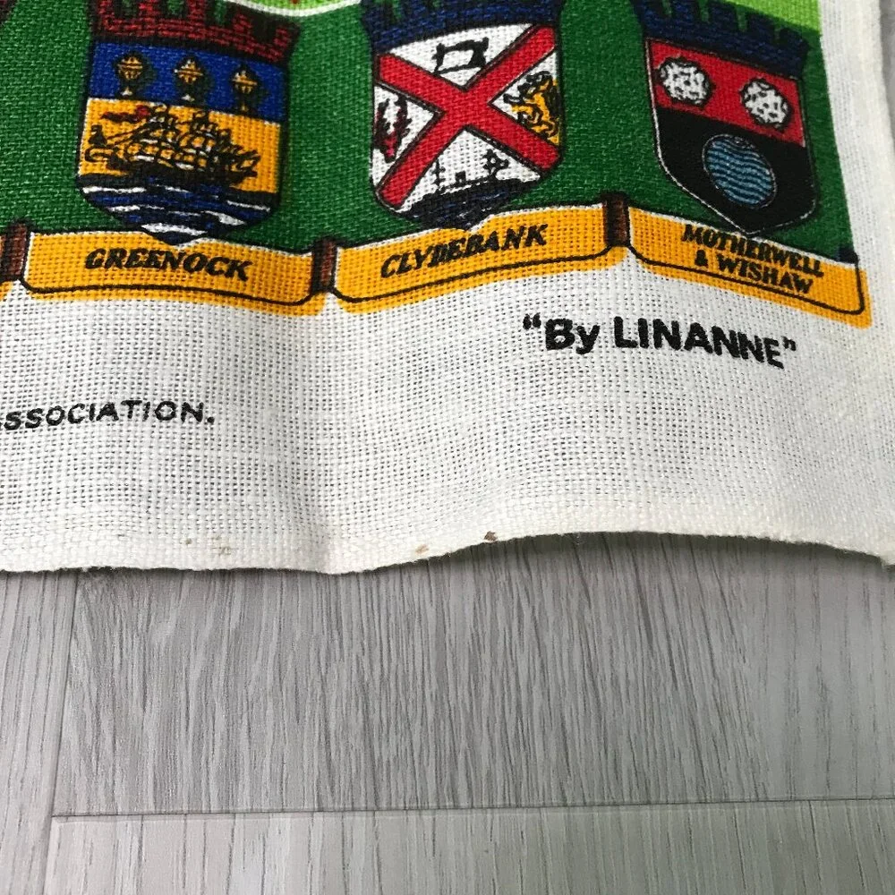 MADE BY LILIANNA SCOTLAND 100% LINEN TEA TOWEL